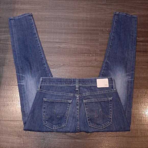 AG Adriano Goldschmied Nikki Crop Jeans Relaxed Skinny Fit Ankle Denim - Picture 10 of 13